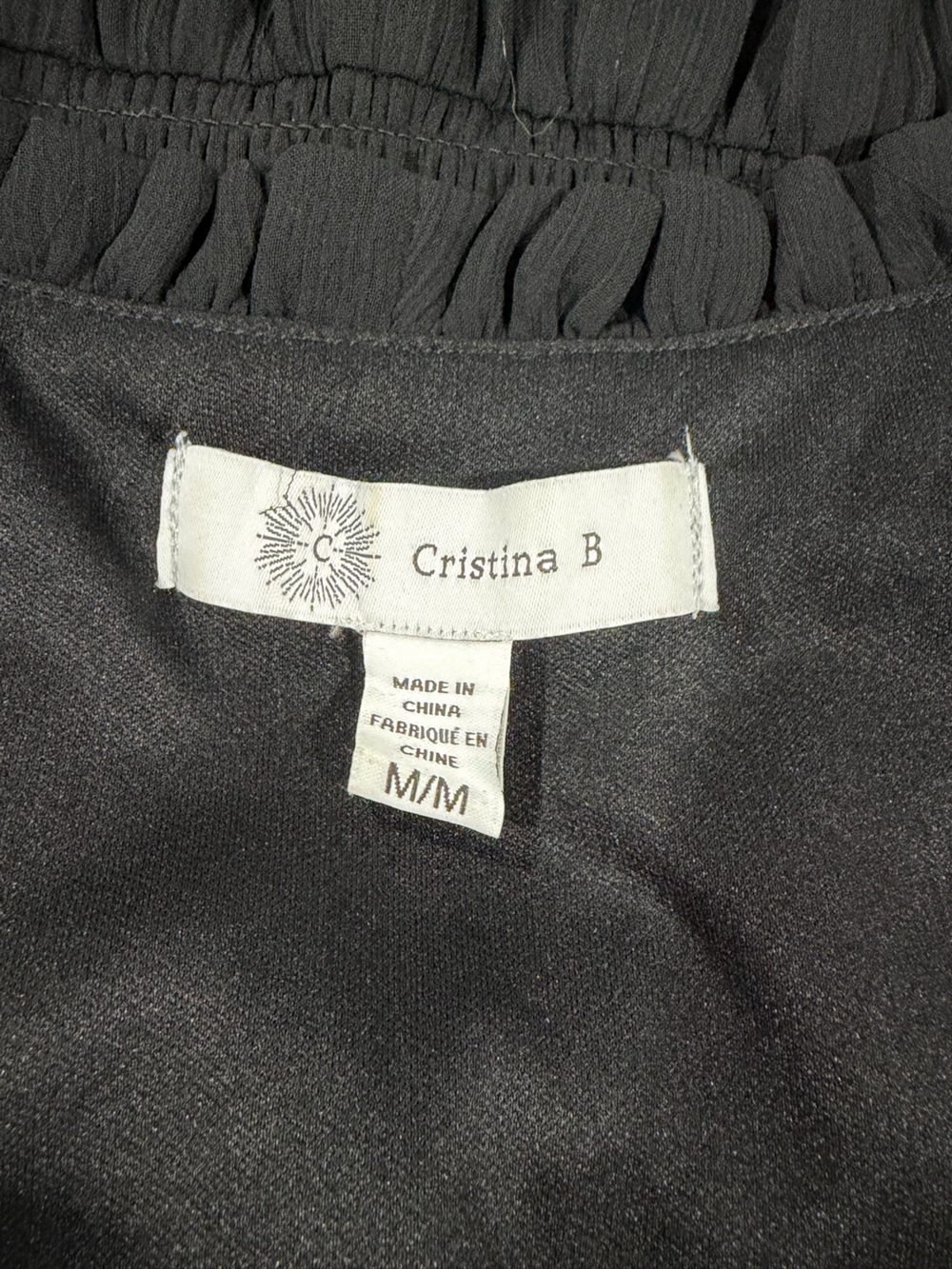 Christina Black Sleeveless V-Neck Maxi Dress - Picture 10 of 12